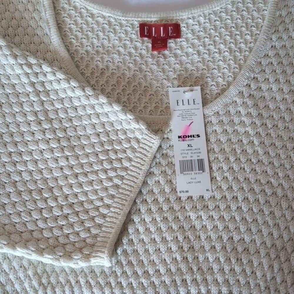 Elle Vanilla Ice NWT lightweight XL Sweater‎ Dress